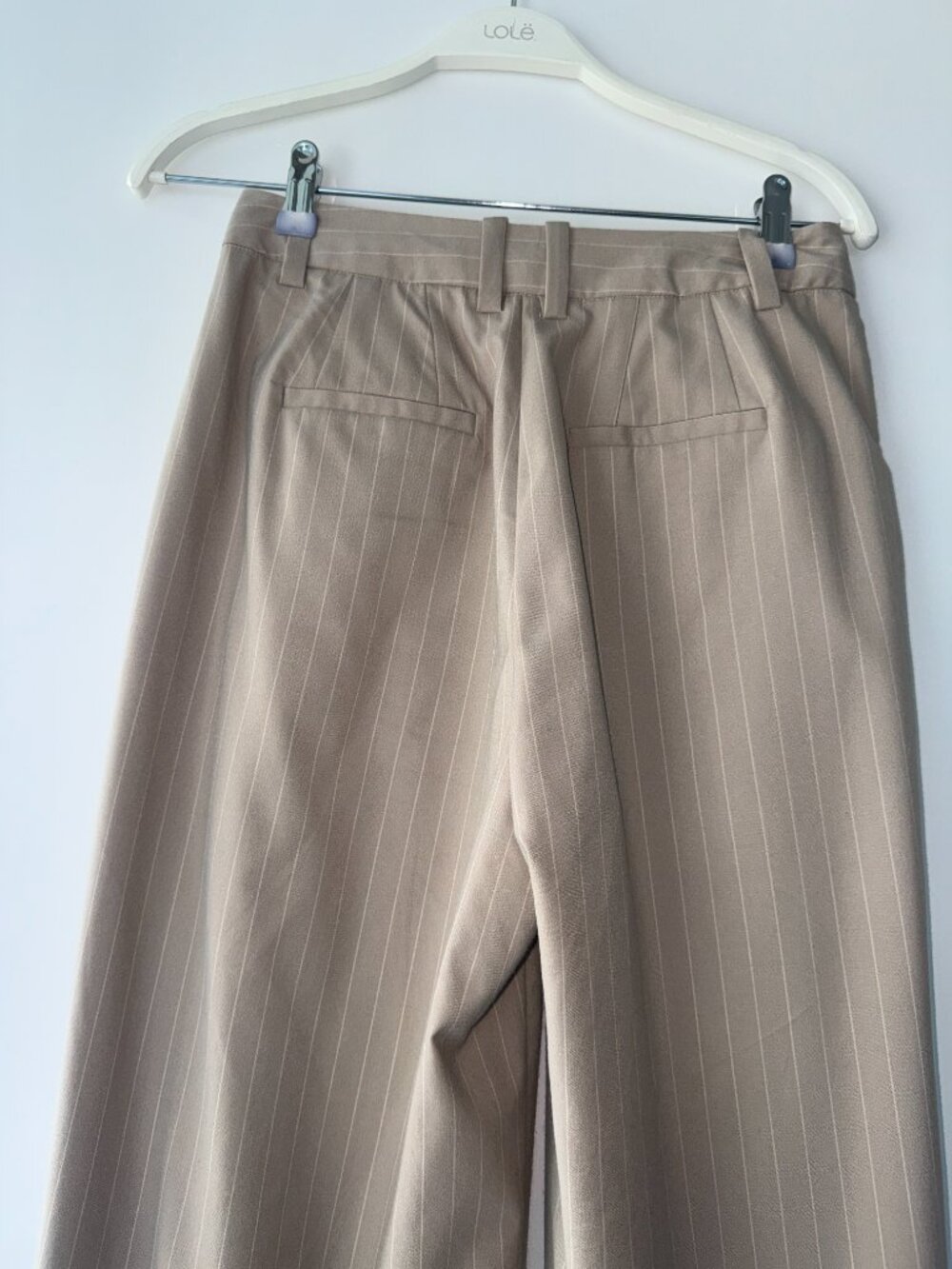 Frank and Oak Pinstripe Vest and Trousers - Beige - Picture 4 of 5